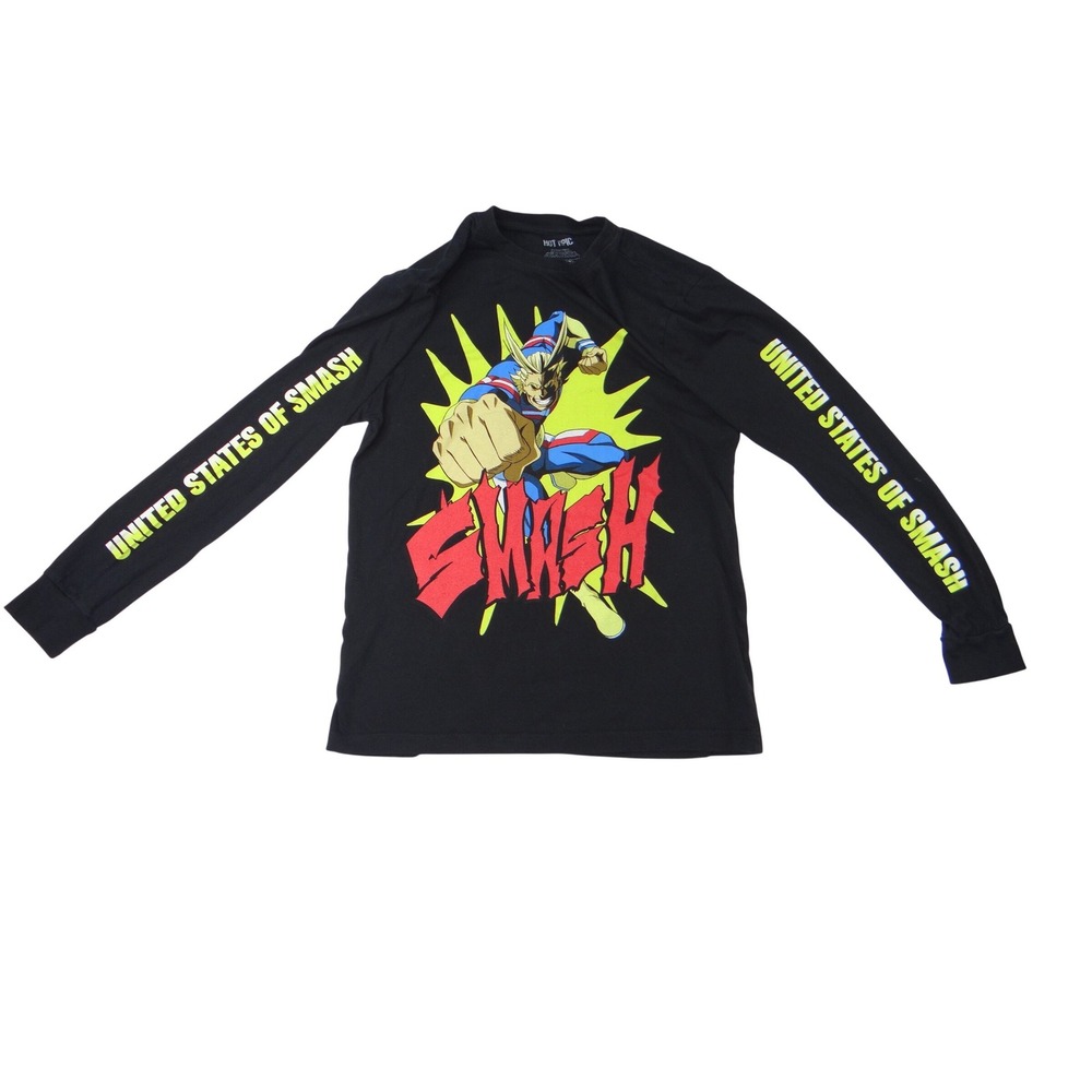 Hot Topic MHA All Might United States of Smash Long Sleeve‎ Shirt Men's M